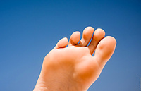 Posing on a chaise longue