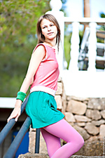 Young lady shares her body Young lady shares her body