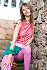 Young lady shares her body Young lady shares her body