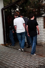 Bozena and dalibor, daniel, dominik