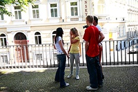 Karolina and kristoff, honza, augustin