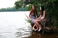 Iva and karolina, augustin