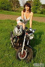 Naturally beautiful brunette Naturally beautiful brunette