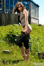 Awesome angel with a horse Awesome angel with a horse