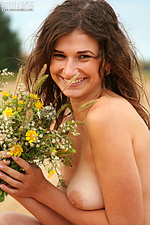 Well-tanned teen Well-tanned teen