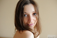 Excited girl posing Excited girl posing