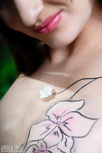 Nude body art Nude body art