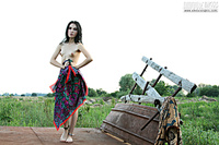 Lovely teen brunette