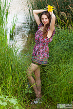 Charming teen babe Charming teen babe