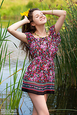 Charming teen babe Charming teen babe