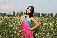 Charming naked teenie