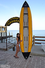 Hot long haired girl