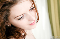 Hot long haired teen