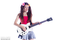 Juicy babe stripping