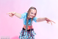 Girl with a teddy bear