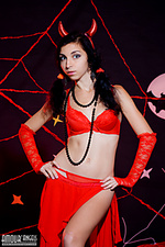Lovely teen devil