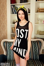 A raven haired beauty A raven haired beauty