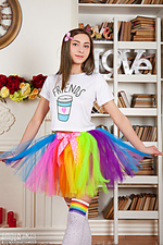 Beautiful doll stripping