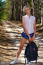 Cutie posing outdoors Cutie posing outdoors