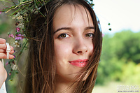 Beauty playing outdoors Beauty playing outdoors