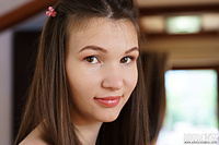 Cutie in sexy white socks