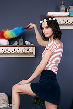 Perfect cutie goes nude