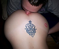 Look at my horny blonde ex having fun with me Look at my horny blonde ex having fun with me