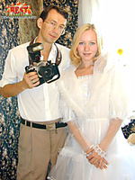 Lustful bride fucking a stranger