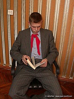 Twinks play soldiers