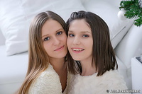 Nasty guy fucks two beautiful teenage cuties