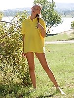 Though this babe looks timid first very soon she is going to turn horny and show all her private parts for you.