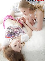 Gorgeous lesbian doll is lying in ecstasy getting her tight pussy slit tongue and sex toy worshipped by another babe Gorgeous lesbian doll is lying in ecstasy getting her tight pussy slit tongue and sex toy worshipped by another babe