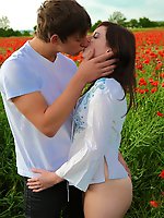 It's every romantic girl's dream for a prince charming to fuck their brains out on a field of flowers, and since it's every guy's 
