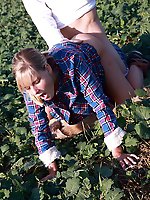 These horny teens just couldn't control their lusty any longer. Even thought they were in the middle of an empty field, they were soon releasing These horny teens just couldn't control their lusty any longer. Even thought they were in the middle of an empty field, they were soon releasing