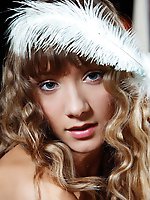 Lucy is a budoir doll, her petite and delicate body garbed in sheer lingerie, with her adorable innocent looks, perky small boobs, and sexy, long legs