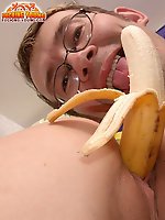 Two innocent teen girls simultaneously filling their wet pussies with a red dildo Two innocent teen girls simultaneously filling their wet pussies with a red dildo