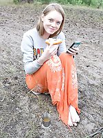 This tight cutie does not care about what you think and she shows that pink teen pussy in a way she wants to. No regards