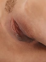 Candice luka's long and slender physique with smooth sunkissed complexion and svelte limbs look stunning in matching black lingerie.