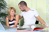 Nasty sex with a horny teen