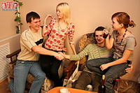 Juicy sluts get cock