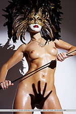 Drenched and sweaty but still smolderingly sexy, raising the temperature further with her artistically seductive poses. Drenched and sweaty but still smolderingly sexy, raising the temperature further with her artistically seductive poses.