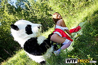 Younger uniform free panda fuck