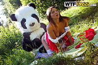 Younger uniform free panda fuck