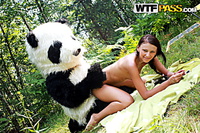 Young teen girl models