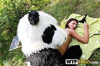 Young teen girl models