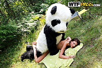 Young teen girl models