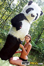 Young teen girl models