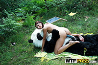 Young teen girl models