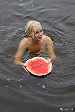 Russian girls outdoors