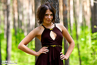 Nude beauty in the forest Nude beauty in the forest